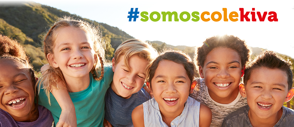 niños felices, somos cole kiva