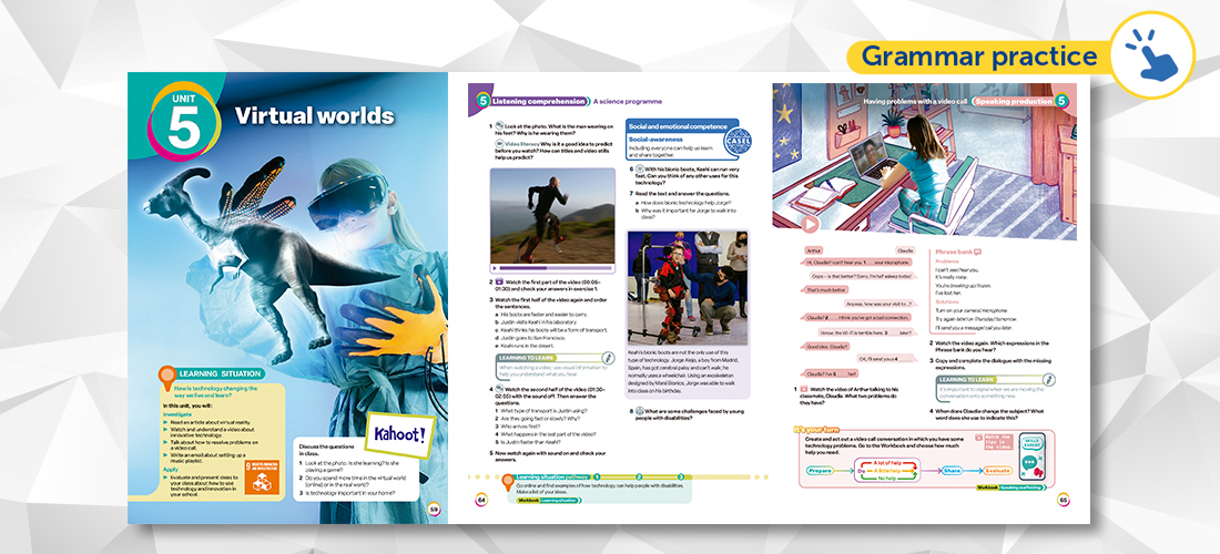 Multiple Formats Content is offered in varied formats that align with students’ lives, supporting UDL’s principle of flexible, accessible representation.