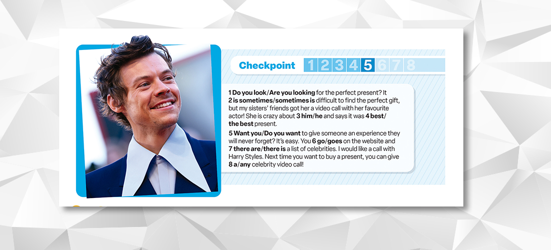 Current and Relatable Up-to-date content helps students make sense of new language, strengthening comprehension through clear, accessible representation.