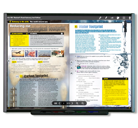 The image depicts the website homepage of an educational publisher specializing in language learning materials for primary, secondary and vocational training.