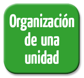 Imagen de un botón verde con el texto Organización de una unidad en español.