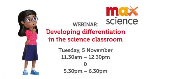 WEBINAR: Developing differentiation in the science classroom
