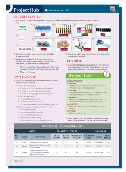 Proejct Hub page image