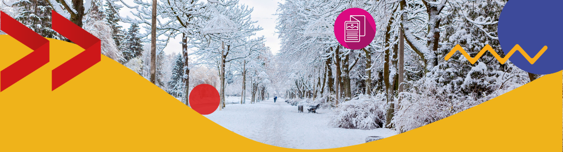 Write a winter scene