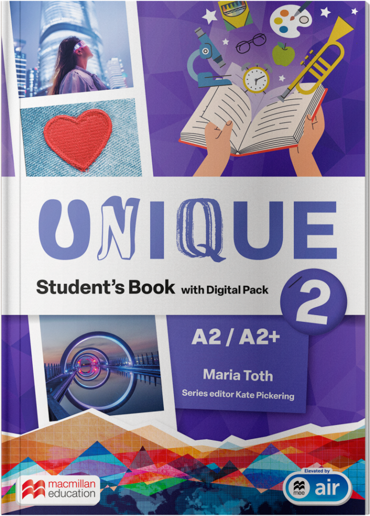 Portada del Student's Book de Unique 2 (A2/A2 plus)