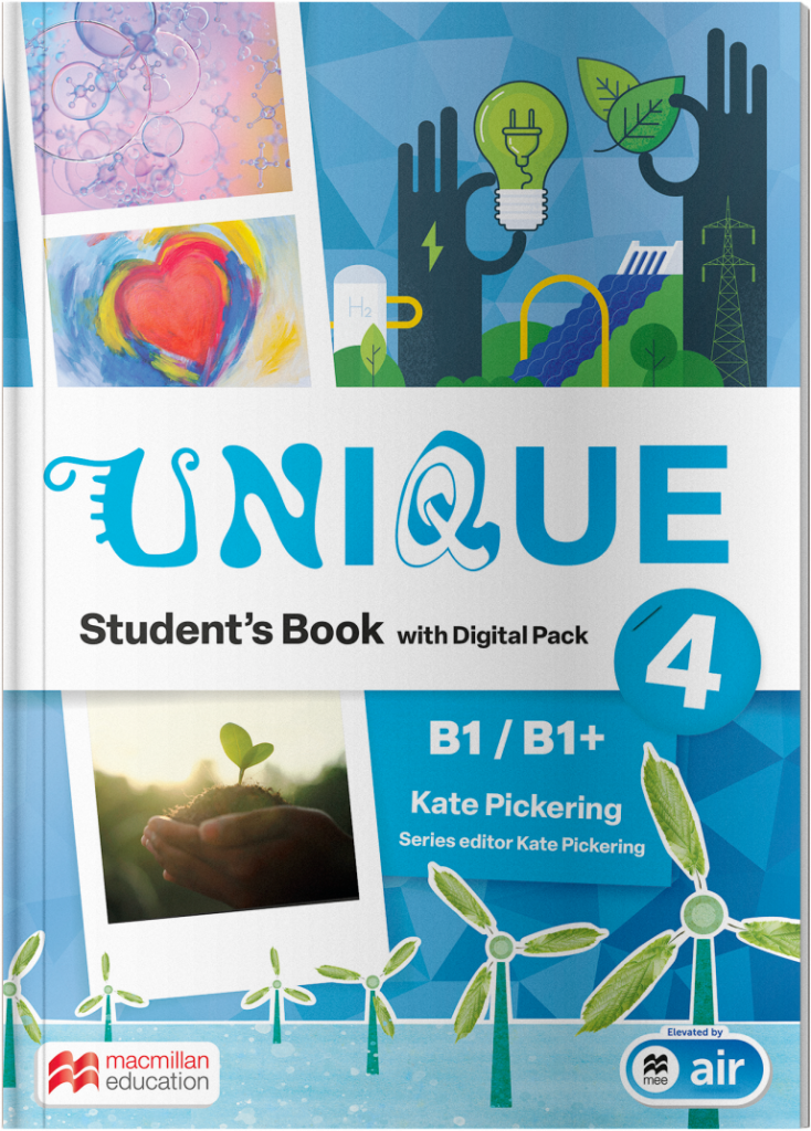 Portada del Student's Book de Unique 4 (B1/B1 plus)