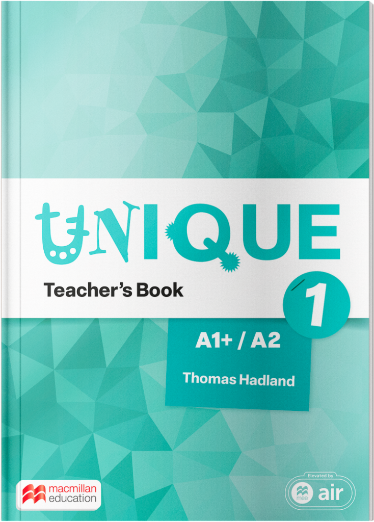 Portada del Teacher's Book de Unique 1 (A1 plus/A2)