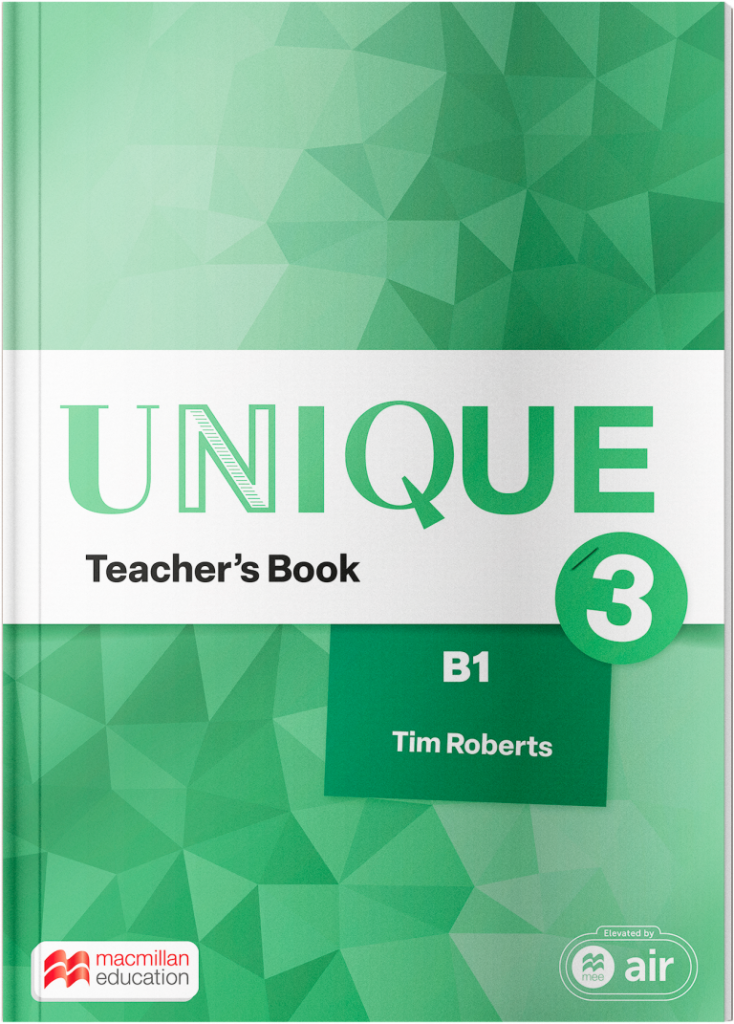 Portada del Teacher's Book de Unique 3 (B1)
