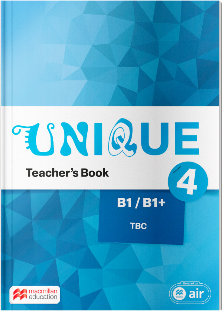 Portada del Teachers's Book de Unique 4 (B1/B1 plus)