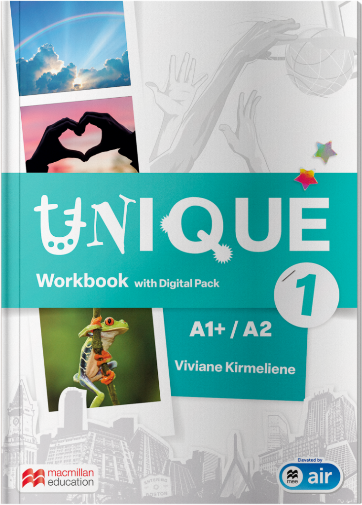 Portada del Workbook de Unique 1 (A1 plus/A2)