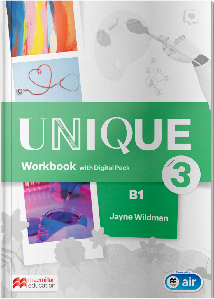 Portada del Workbook de Unique 3 (B1)