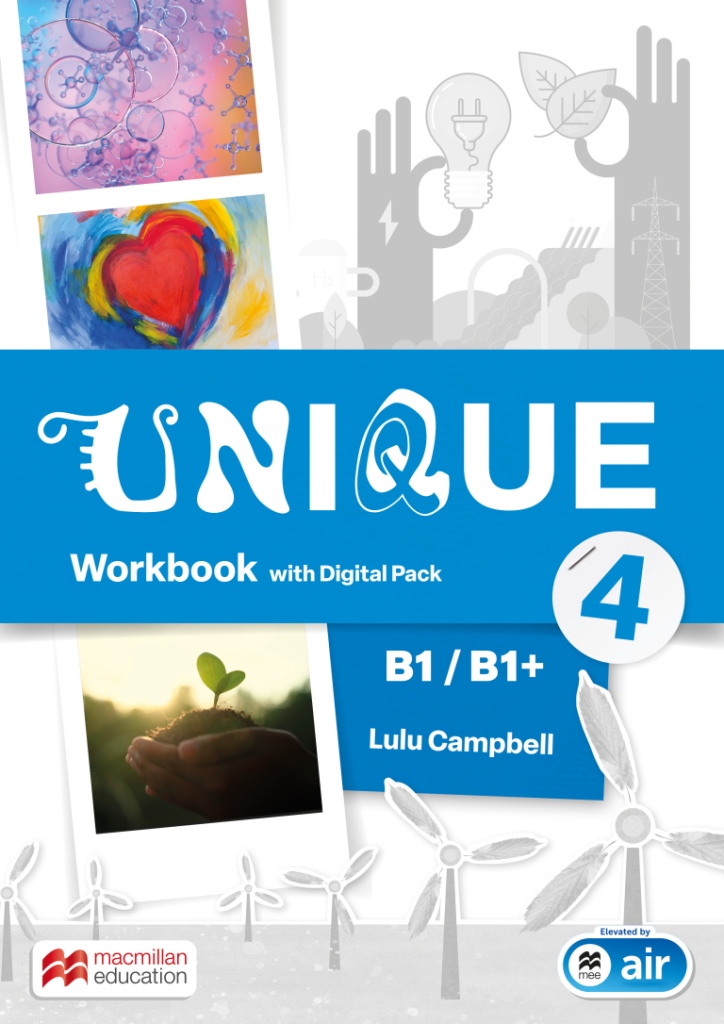 Portada del Workbook de Unique 4 (B1/B1 plus)