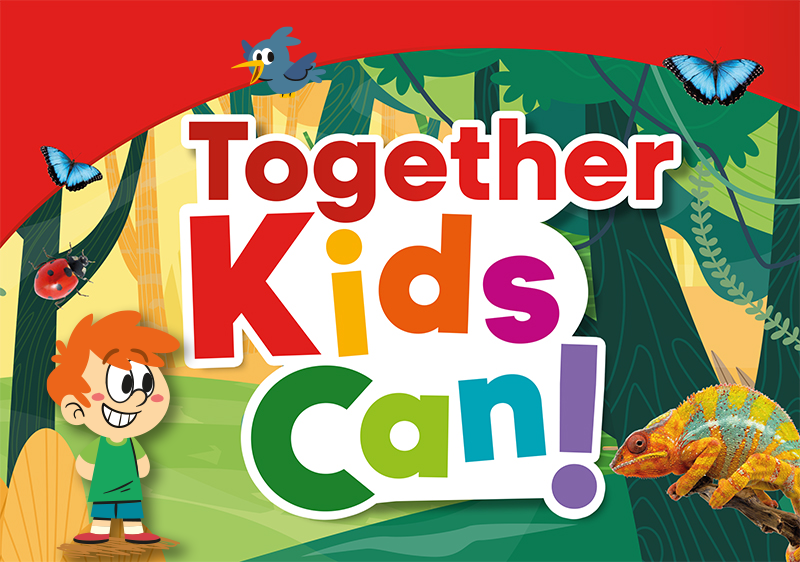 Together Kids Can!, A six-level Primary course designed to help your pupils communicate with confidence.